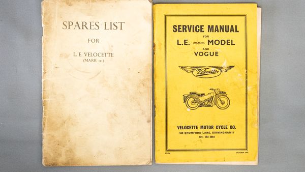 1961 Velocette LE For Sale (picture :index of 52)