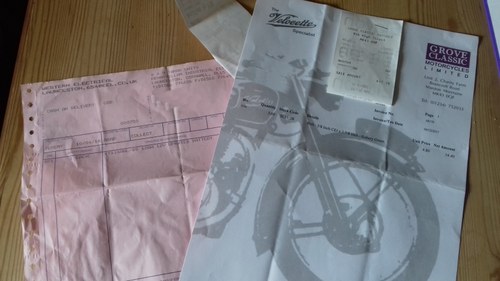 1954 Velocette MSS à vendre (picture 47 of 50)