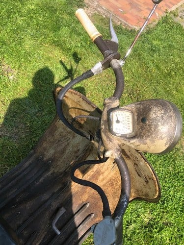 1955 Vespa ACMA V55 à vendre (picture 19 of 39)