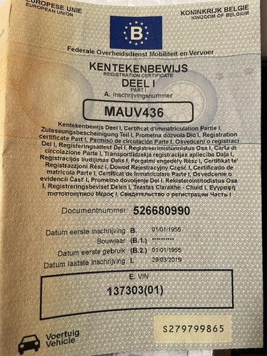 1955 Vespa ACMA V55 à vendre (picture 38 of 39)