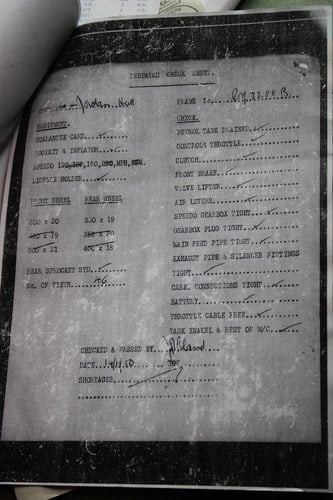 1950 Vincent Black Shadow In vendita (immagine 48 di 48)