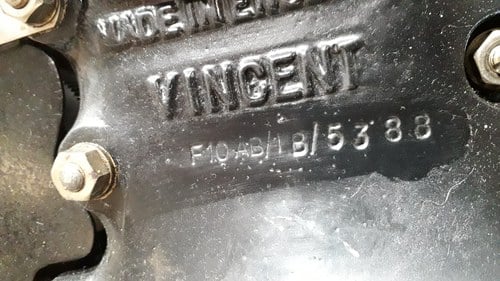 1950 Vincent Black Shadow In vendita (immagine 23 di 48)