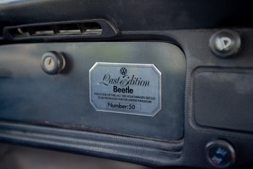 1978 Volkswagen Beetle Last Edition For Sale (picture 32 of 105)