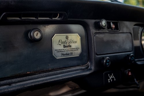 1978 Volkswagen Beetle Last Edition For Sale (picture 37 of 105)