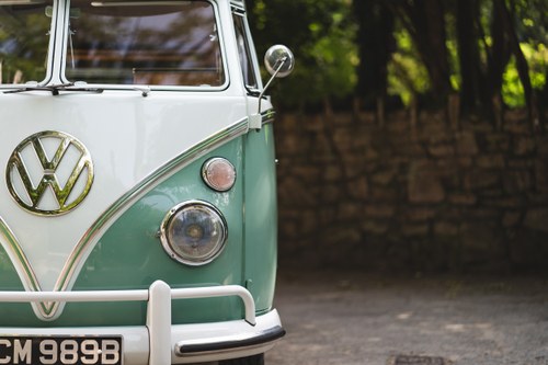 1964 Volkswagen Splitscreen 21 Window Samba Deluxe In vendita (immagine 93 di 148)