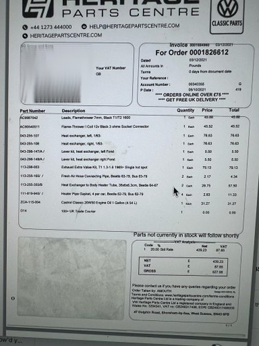 1966 Volkswagen Karmann Ghia Coupe In vendita (immagine 144 di 154)