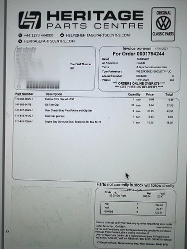 1966 Volkswagen Karmann Ghia Coupe In vendita (immagine 140 di 154)