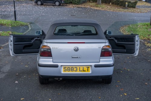 1998 Volkswagen Golf 1.6l Cabriolet SE Karman Auto In vendita (immagine 9 di 128)