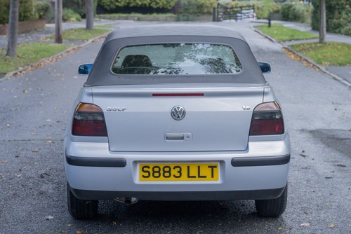 1998 Volkswagen Golf 1.6l Cabriolet SE Karman Auto In vendita (immagine 5 di 128)