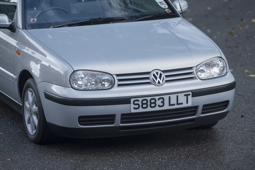 1998 Volkswagen Golf 1.6l Cabriolet SE Karman Auto In vendita (immagine 47 di 128)
