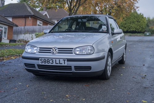 1998 Volkswagen Golf 1.6l Cabriolet SE Karman Auto In vendita (immagine 7 di 128)
