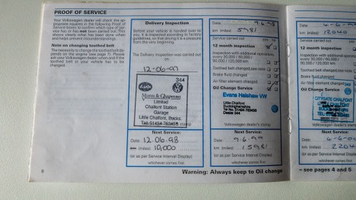 1997 Volkswagen Golf Avantgarde 2.0 Cabriolet Auto For Sale (picture 165 of 178)