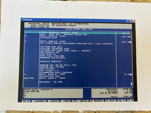 2004 Volkswagen Beetle Ultima Edition In vendita (immagine 212 di 219)