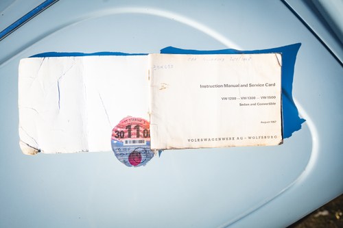 1968 VW Beetle 1500 Te koop (foto 60 van 68)