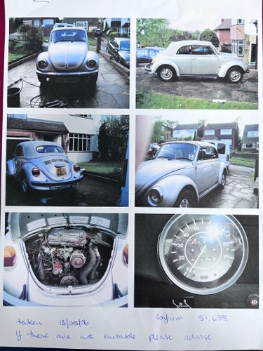 1977 Volkswagen Beetle 1303LS Karmann Cabriolet For Sale (picture 145 of 145)