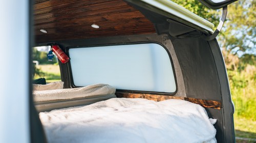 1977 Volkswagen T2 Camper Bay Window LHD ‘Smurf’ à vendre (picture 80 of 145)