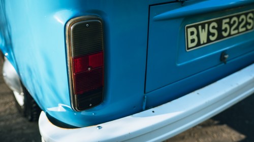 1977 Volkswagen T2 Camper Bay Window LHD ‘Smurf’ à vendre (picture 97 of 145)