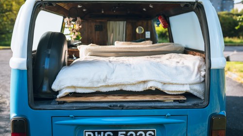 1977 Volkswagen T2 Camper Bay Window LHD ‘Smurf’ à vendre (picture 73 of 145)