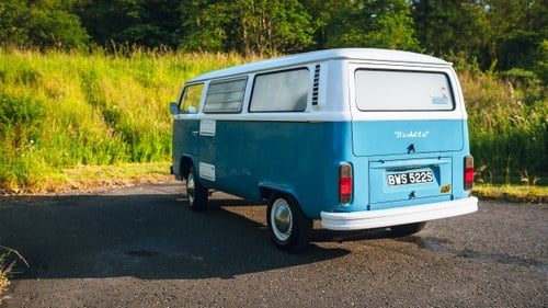 1977 Volkswagen T2 Camper Bay Window LHD ‘Smurf’ à vendre (picture 3 of 145)