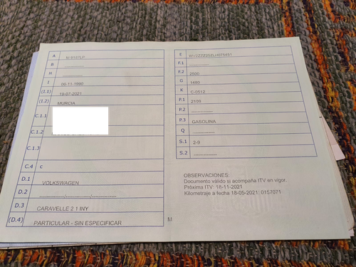 NO RESERVE - 1990 Volkswagen Caravelle 2.1 WBX à vendre (picture 57 of 57)