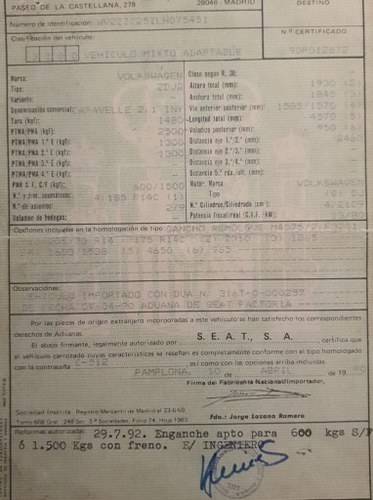 NO RESERVE - 1990 Volkswagen Caravelle 2.1 WBX à vendre (picture 50 of 57)