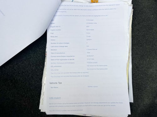 1995 Volkswagen Corrado VR6 Storm In vendita (immagine 210 di 224)