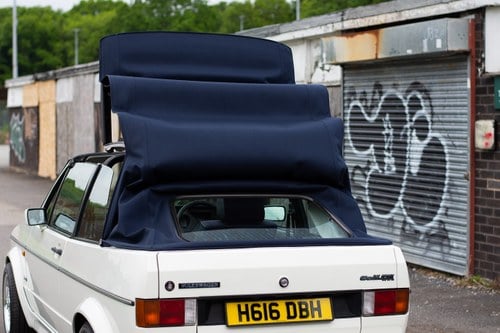 1990 VW Golf GTI Cabriolet à vendre (picture 25 of 141)