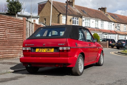 1991 Volkswagen Golf Mk1 Clipper Cabriolet For Sale (picture 23 of 200)