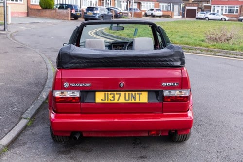 1991 Volkswagen Golf Mk1 Clipper Cabriolet For Sale (picture 12 of 200)