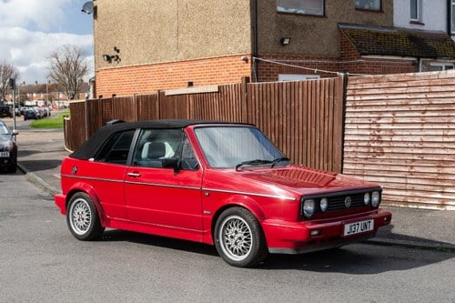 1991 Volkswagen Golf Mk1 Clipper Cabriolet For Sale (picture 16 of 200)