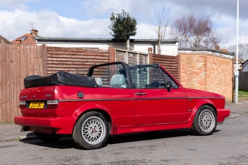 1991 Volkswagen Golf Mk1 Clipper Cabriolet For Sale (picture 10 of 200)