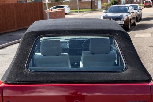 1991 Volkswagen Golf Mk1 Clipper Cabriolet For Sale (picture 129 of 200)