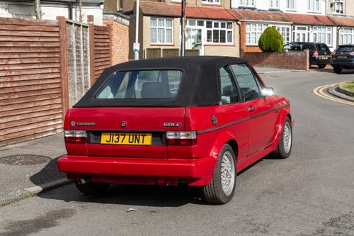1991 Volkswagen Golf Mk1 Clipper Cabriolet For Sale (picture 22 of 200)
