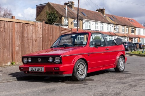 1991 Volkswagen Golf Mk1 Clipper Cabriolet For Sale (picture 1 of 200)