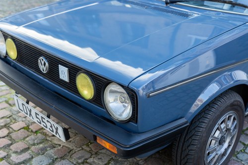 1981 Volkswagen Mk 1 Golf GLS Cabriolet In vendita (immagine 110 di 224)