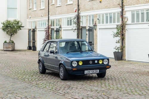 1981 Volkswagen Mk 1 Golf GLS Cabriolet In vendita (immagine 22 di 224)