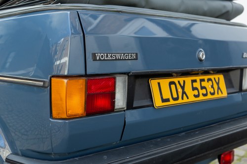 1981 Volkswagen Mk 1 Golf GLS Cabriolet In vendita (immagine 104 di 224)