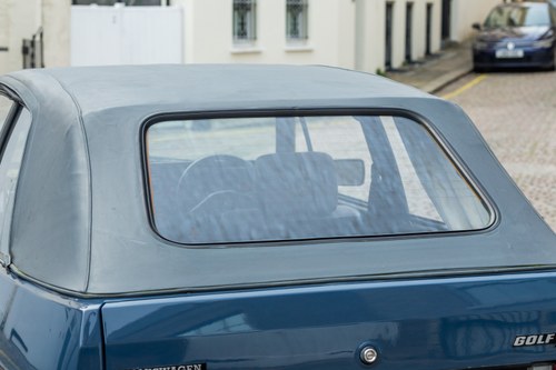 1981 Volkswagen Mk 1 Golf GLS Cabriolet In vendita (immagine 133 di 224)