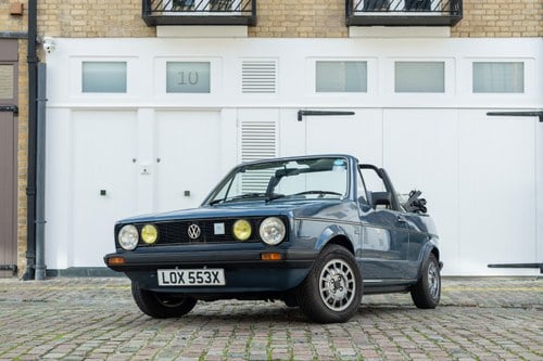 1981 Volkswagen Mk 1 Golf GLS Cabriolet In vendita (immagine 10 di 224)