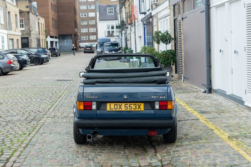1981 Volkswagen Mk 1 Golf GLS Cabriolet In vendita (immagine 8 di 224)