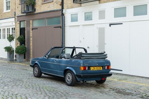 1981 Volkswagen Mk 1 Golf GLS Cabriolet In vendita (immagine 6 di 224)