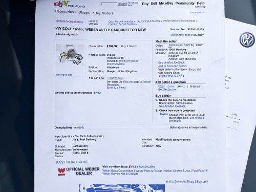 1981 Volkswagen Mk 1 Golf GLS Cabriolet In vendita (immagine 213 di 224)