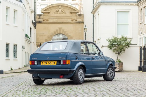 1981 Volkswagen Mk 1 Golf GLS Cabriolet In vendita (immagine 27 di 224)