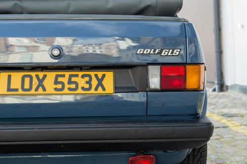 1981 Volkswagen Mk 1 Golf GLS Cabriolet In vendita (immagine 102 di 224)