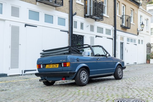 1981 Volkswagen Mk 1 Golf GLS Cabriolet In vendita (immagine 19 di 224)