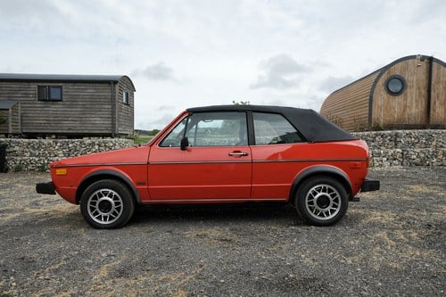 1981 Volkswagen Rabbit GTi Cabriolet Auto LHD For Sale (picture 17 of 139)