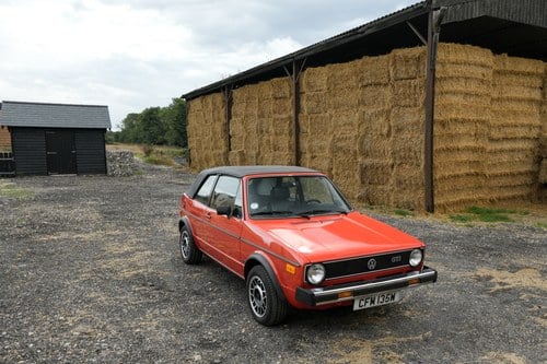 1981 Volkswagen Rabbit GTi Cabriolet Auto LHD For Sale (picture 25 of 139)