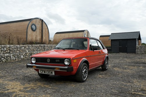 1981 Volkswagen Rabbit GTi Cabriolet Auto LHD For Sale (picture 15 of 139)