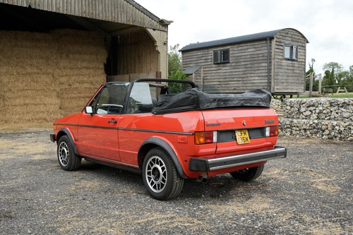 1981 Volkswagen Rabbit GTi Cabriolet Auto LHD For Sale (picture 6 of 139)