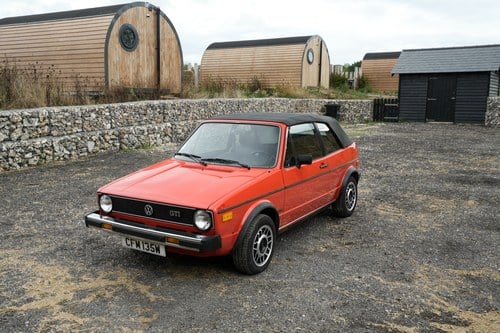 1981 Volkswagen Rabbit GTi Cabriolet Auto LHD For Sale (picture 16 of 139)
